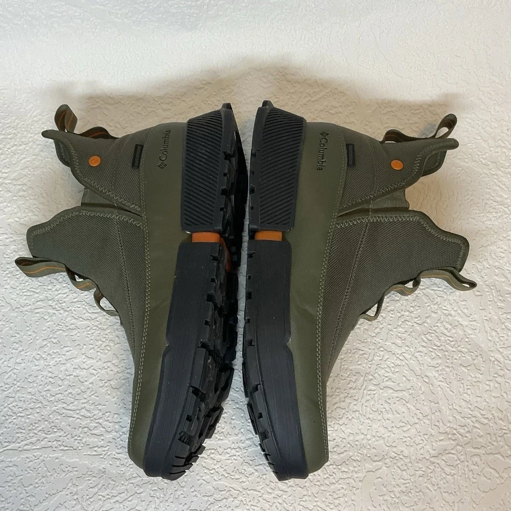 Men's Columbia Hyper-Boreal Metro Hiking Boot Size 9,5 Waterproof - Olive Green